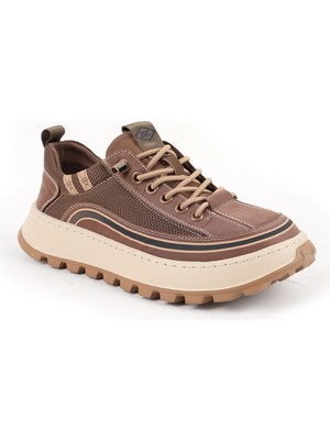 Guja Kadın Sneaker Kalın Taban Tırtıklı Tabanlı Fileli Rahat Yürüyüş Günlük Spor Ayakkabı L011.342
