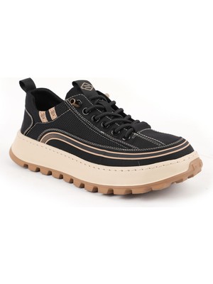 Guja Kadın Sneaker Kalın Taban Tırtıklı Tabanlı Fileli Rahat Yürüyüş Günlük Spor Ayakkabı L011.342