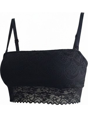 Bonbon Genç Kadın Full Dantelli Içi Pamuk Astarlı Bralet BB2811