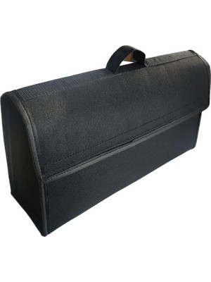 Ayrex Araç Bagaj Çantası Oto Bagaj Düzenleyicisi Organizer Siyah 50X20X15CM Su Geçirmez Ithal