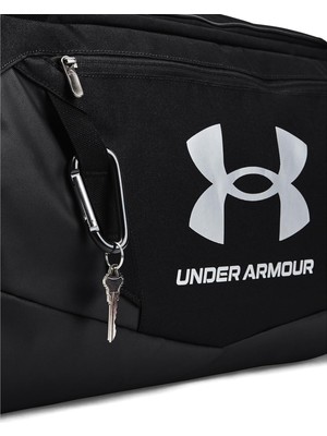 Ayrex Ua Undeniable 5.0 Duffle Md Unisex Yetişkin Spor Çanta Black / Black / Metallic Silver Tek B