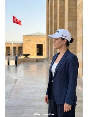 PIECE SIGNATURE Kadın ve Erkekler Için, Atatürk Nakışlı, Kaliteli, Arkadan Ayarlamalı Şapka
