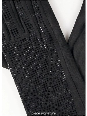 PIECE SIGNATURE Kadınlar Için Lüx Dokunmatik Eldiven ( %95 Polyester %5 Spandex )