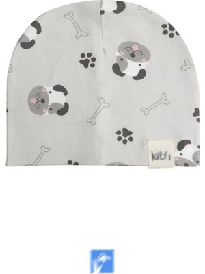 PIECE SIGNATURE %100 Pamuk Köpek Baskılı Cotton Erkek Bebe Penye 2-5 Yaş