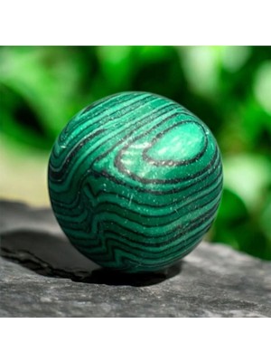 Aura Stone Aurastone Malakit Doğal Parça Taş (2cm x 2cm)