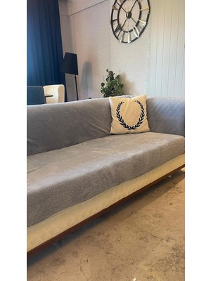 Ayrex Gri Wellsoft Koltuk Örtüsü 220X230 (Gri)