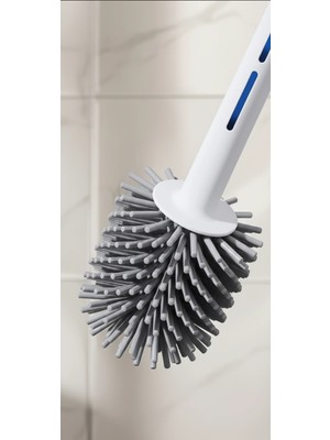 Alfa Brand Silikon Deterjan Hazneli Esnek Tuvalet Fırçası Banyo Temizlik Ürünü