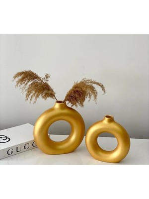 St. Morritz Gold Halka Vazo