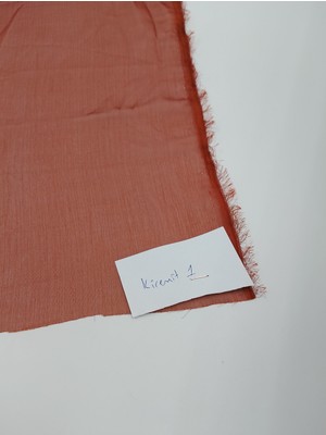 Ünsal Tekstil Janjan Şifon Kumaş (Kiremit Tonları)