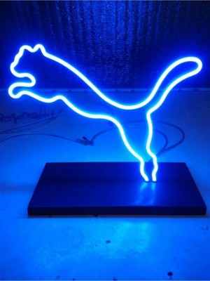 St. Morritz Neon LED Işıklı Kedi