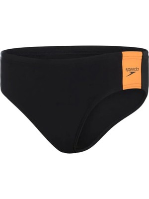 St. Morritz Slip Erkek Çocuk Mayosu  (Siyah/turuncu)
