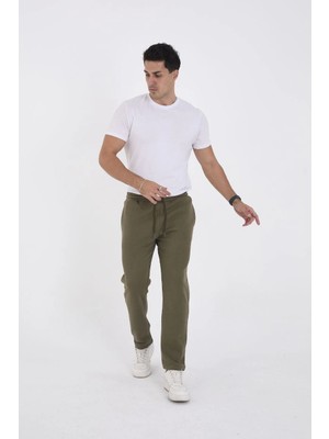 3 Üç Iplik Basic Eşofman Pantolon - Haki