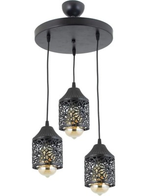 St. Morritz Papatya Desen Spor Model Modern Avize