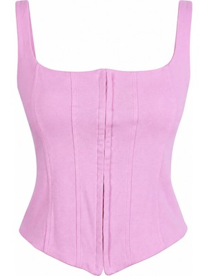 Trender 11054 Pembe Kadın Bluz 27KLN2000067