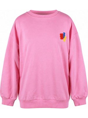 Trender Haribo Pembe Kız Çocuk Sweatshirt S26G1SW202