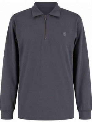 Trender Byc 2 Iplik Petrol Erkek Sweatshirt 5845