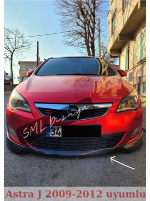 St. Morritz Opel Astra J Stienmetz Ön Ek Makyajsız (2009-2012) Plastik Boyasız Astra J Ön-Bodykit-Ek-Lip