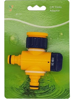 Belirtilmemiş Daye DY8906 Çift Çıkışlı Musluk Aparatı