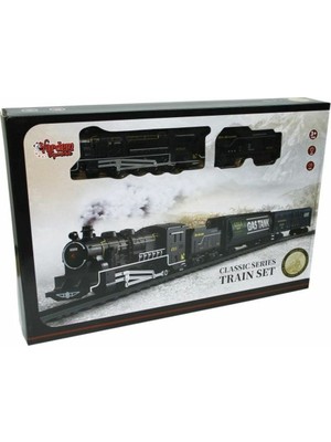 Belirtilmemiş FF-1601C-1 Işıklı ve Sesli 18 Parça Classic Tren - Vardem Oyuncak