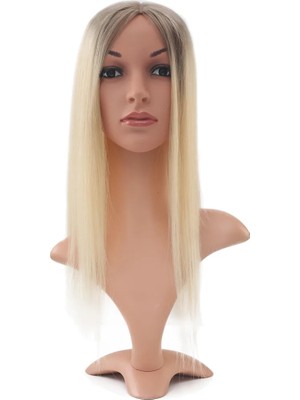 Belirtilmemiş Rus Kumralı / Platin Ombreli Baby Taban Tepelik / 13X14CM