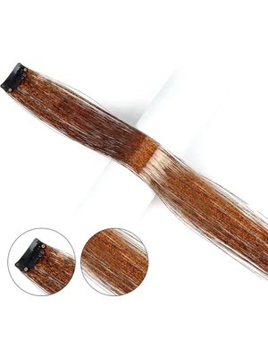 Belirtilmemiş Klipsli Hair Tinsel  Simi / HTK19