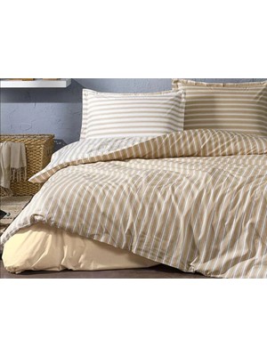 Belirtilmemiş Özdilek Çift Kişilik Ranforce Nev Takımı Trioline Kahve