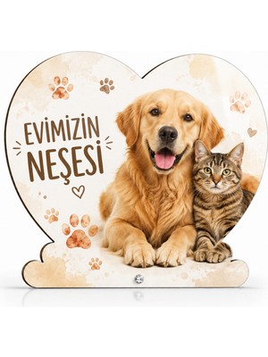 Belirtilmemiş Kişiye Özel Kalp Fotoğraf Çerçevesi 20X20 cm – Resim ve Yazı Baskılı Masaüstü Hediye