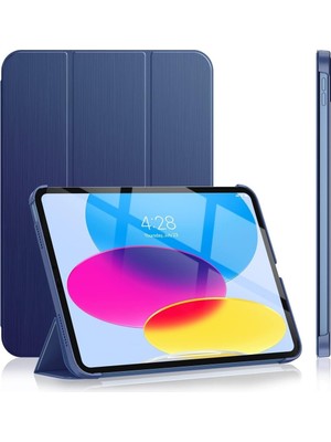 Brf Store Megsan iPad 11.nesil A16 11INÇ/10.NESIL Uyumlu 10,9 Inç Kılıf - Uyku Modlu ve Darbeye Dayanıklı Kapl