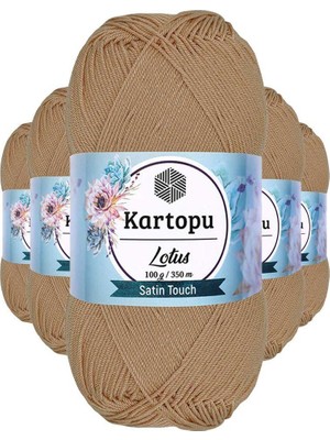 Royaleks Group 5 Adet Lotus Bikini Büstiyer Bluz Örgü Ipi  K837 Ten