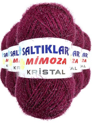 Royaleks Group 5 Adet Mimoza Kristal Işıltılı Şal Patik Yelek Ipi 26