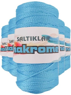 Royaleks Group 5 Adet Polyester Makrome Ipi 3050 Mavi 100 gr