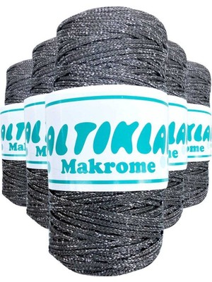 Royaleks Group 5 Adet Polyester Simli Makrome Ipi S-420