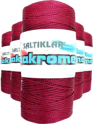 Royaleks Group 5 Adet Polyester Makrome Ipi 1560 Bordo 100 gr