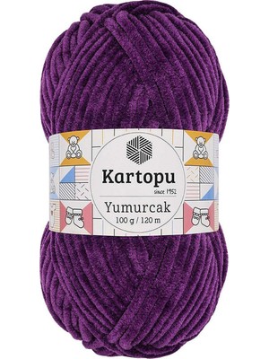 Royaleks Group Yumurcak Kadife El Örgü Ipi Açık Mor K719
