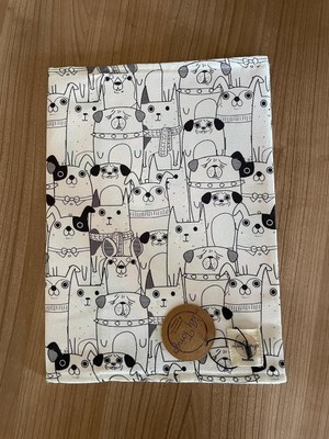 Brf Store Megsan Lily Tongo, Xl Büyük Boy Okul Kitabı Kılıfı 30 x 22 cm Leke Tutmaz Yıkanabilir Dk