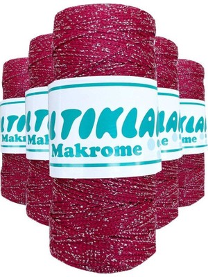 Royaleks Group 5 Adet Polyester Simli Makrome Ipi SG-1845
