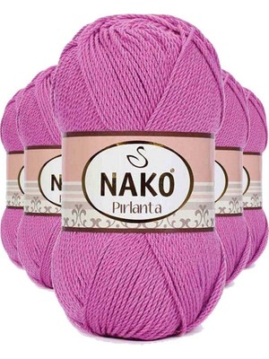 Royaleks Group 5 Adet Pırlanta Amigurumi El Örgü Ipi Yünü Gül 1249