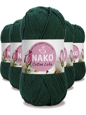 Royaleks Group 5 Adet Cotton Lüks Yelek Tunik Kazak Bluz Hırka Ipi Yünü Koyu Yeşil 97580