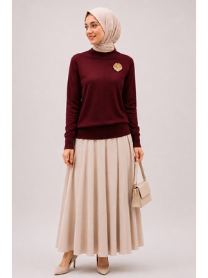 Nuss Basic Tunik NS-27K200 Bordo