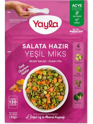 Brf Store Canarino Yayla Salata Hazır Yeşil Mix 120 Gram