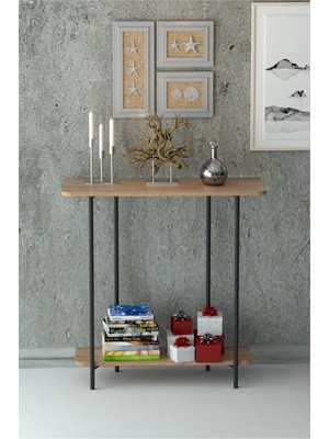 Brf Store Canarino Atlantik Çam Konsol/dresuar/çok Amaçlı Raf 1125