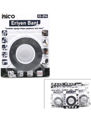 Ttt 20 mm x 3 mt Eriyen Bant - Esnek - Çift Taraflı - Kendinden Kaynayan