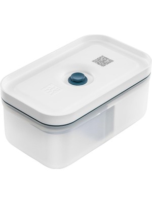 Brf Store Canarino Zwilling Fresh & Save Vakumlu Yemek Taşıma Kabı, L, Plastik, Yari Şeffaf-Akdeniz Mavisi