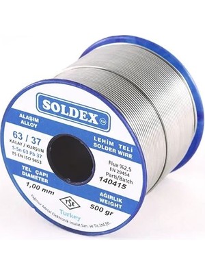 Mestore 63-37 Lehim Teli 200 gr 1 Mm, Sn:63 - Pb:37
