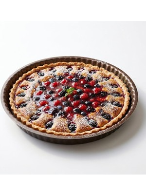 Brf Store Canarino Papilla Nirvana Turta ve Kek Kalıbı - 32 cm Dev Boy Metalik Kahve Kırçıllı Yanmaz Yapışmaz
