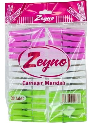 Royaleks 30'li Çamaşır Mandalı
