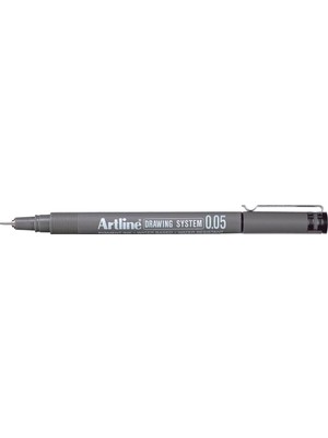 Brf Store Canarino Artline Drawing System 0.05 Çizim Kalemi, 0.05 Mm, Siyah
