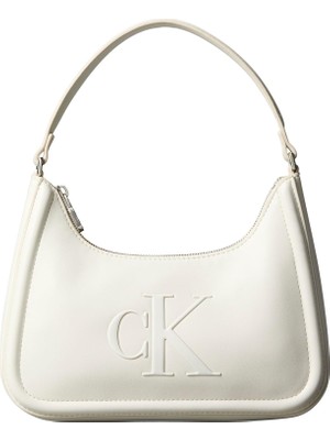 Brf Store Canarino Calvin Klein Bold Ck Small Shoulder Bag Çanta Kadın