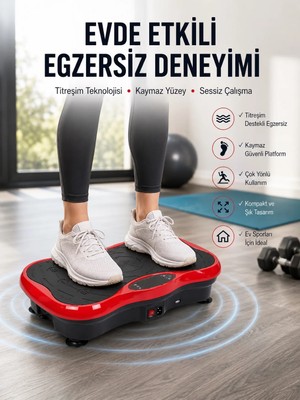 Mestore Kas Çalışmasını Destekleyen Titreşimli Egzersiz Makinesi