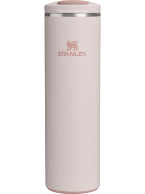 Brf Store Ysnprıme Stanley The Transit Fliptop Mug Termos 0.60 Litre - Pembe Kuvars (Rose Quartz) | Paslanmaz